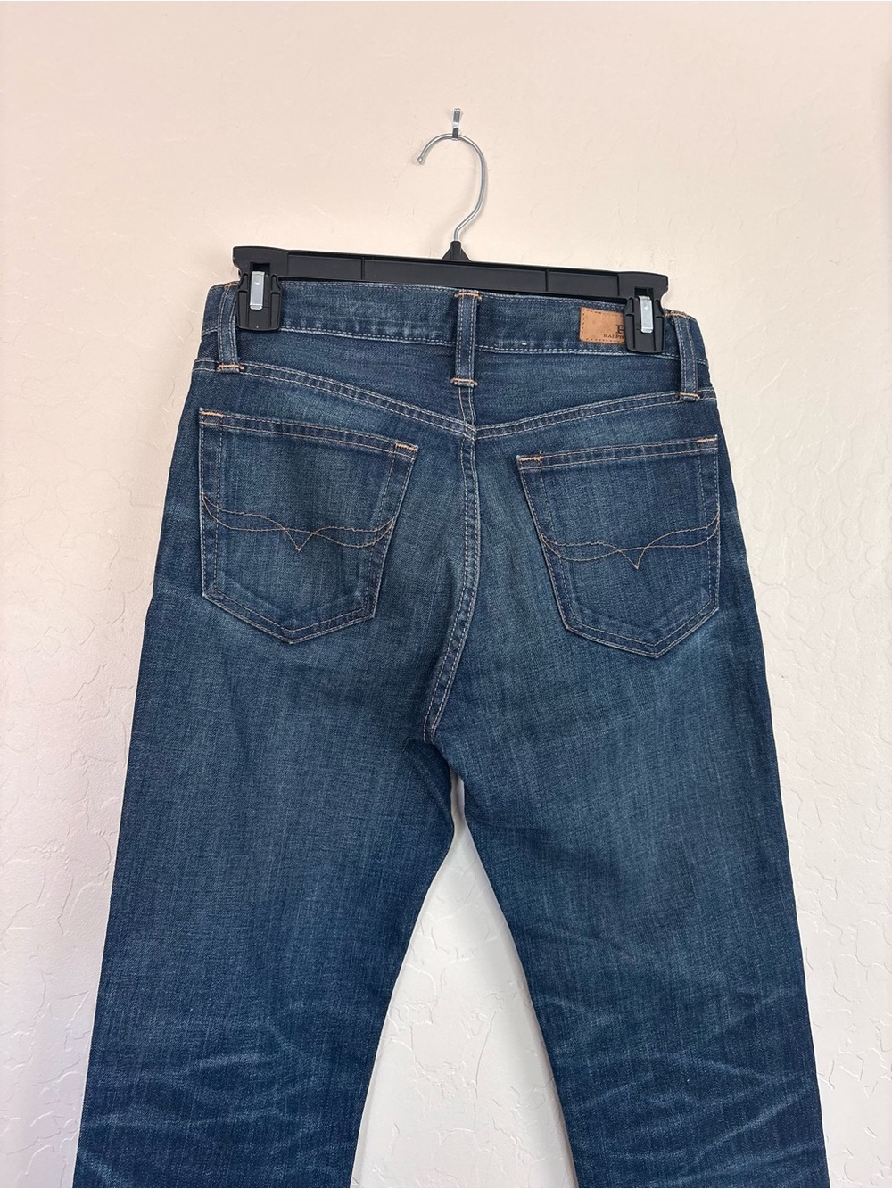 Polo Ralph Lauren Waverly High Rise Straight Crop Jeans Dark Wash Size 26 - Picture 5 of 7